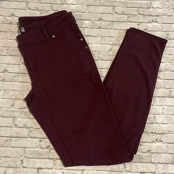 Athleta Battona Maroon size L TALL - Picture 1 of 4